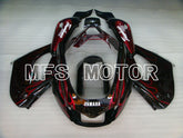 Yamaha YZF1000R 1997-2007 ABS Fairing - Flame- Black Red - MFS4381